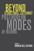 Beyond Structural Listening? (PDF eBook)
