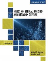 Hands-On Ethical Hacking and Network Defense (PDF eBook)