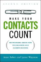 Make Your Contacts Count (PDF eBook)