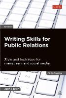 Writing Skills for Public Relations: Style and Technique for Mainstream and Social Media (ePub eBook)