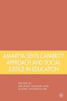 Amartya Sen's Capability Approach and Social Justice in Education (PDF eBook)