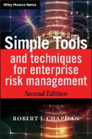 Simple Tools and Techniques for Enterprise Risk Management (PDF eBook)