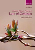 Cheshire, Fifoot, and Furmston's Law of Contract (ePub eBook)