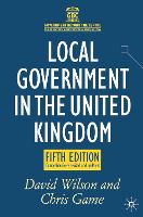 Local Government in the United Kingdom (PDF eBook)